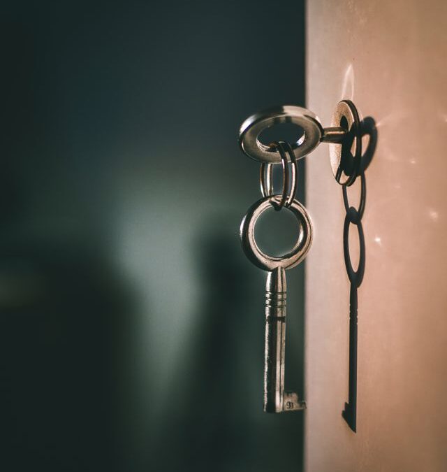 Keys in lock